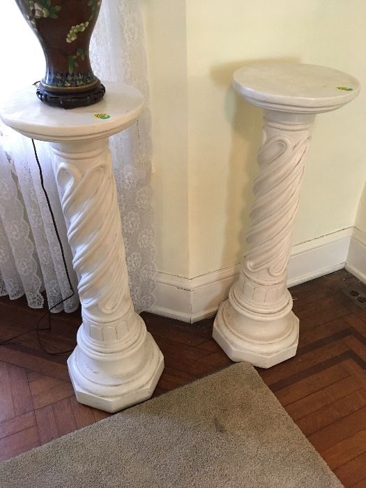 Pair of matching Decorative Columns