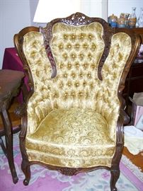 Depression-era furnishings...