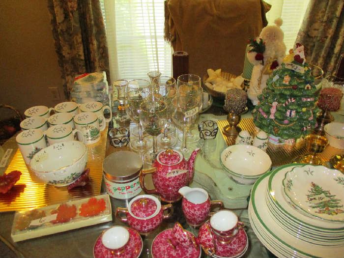 Spode Christmas dishes