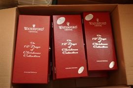 Waterford 12 days of Christmas set