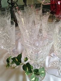 Waterford glasses - 2 sets of 12 