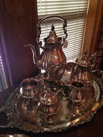 Baroque coffee service by Wallace