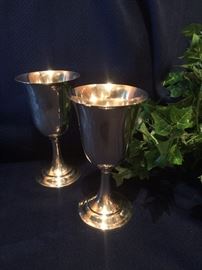 Silver goblets