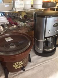 Some of the many small appliances