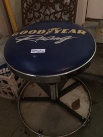 Good Year garage stool