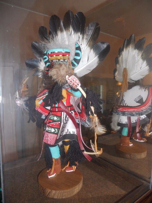 Kachina doll purchased in Arizona in the 70's or 80's--signed