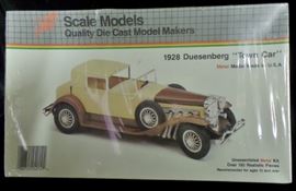 1928 Duesenberg Town Car Metal Kit by Hubley
