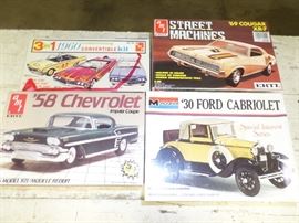 Asst of Model Kits