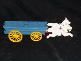 Cast Iron Horse Wagon