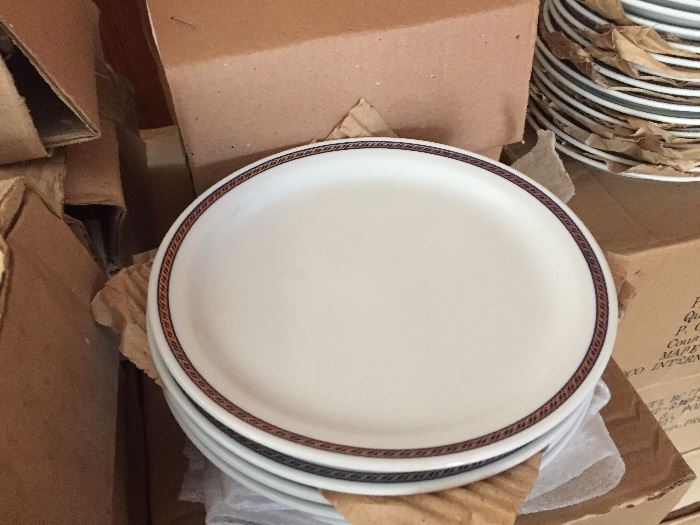 Lots of first class and business class flatware and dishes, bowls, nut bowls, ramekin , etc. 