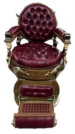 RF582 Restored E.Berninghaus Barber chair