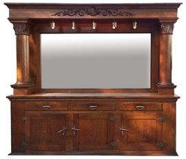 RA349 Baby Brunswick back bar 8' Long