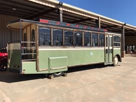 Trolley from the private estate collection of Truett Cathy.