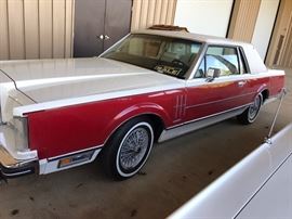 1982 Lincoln Continental Mark VI Coupe Bill Blass Edition from estate of Truett Cathy.  Previously purchased from Barrett Jackson.  Pristine condition.