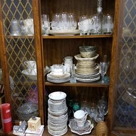 Whole sets of vintage china