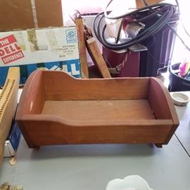 Antique/vintage doll cradle