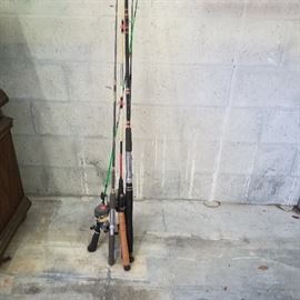 Fishing poles