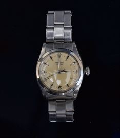 Rolex Oyster Brevet 6422 Gent's Wrist Watch	
manual wind, stainless steel
serial # 69004