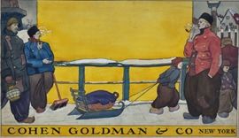 Edwin Murray MacKay
Illustration Art
Cohen Goldman & Co, New York
15 1/2" x 26" watercolor
signed on the rail