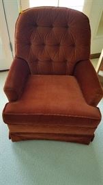 Orange Comfy Chair - $75