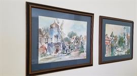 Original Watercolor by "Maxion" - $125 each