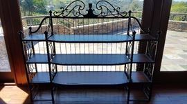 Iron/Wood Baker's Rack - $650