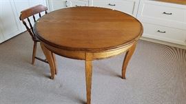Solid Wood Half Fold Down Table