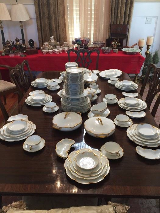 Limoges Silver Anniversary China