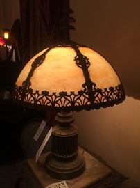 Great Slag Glass Lamp