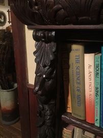 Detail of Carved Bookcase