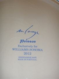 Poisson, Williams Sonoma  Dishes