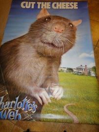 Charlotte's Web Movie Poster, Large size & double sided  