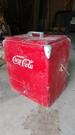 Vintage 50's Coca-Cola cooler