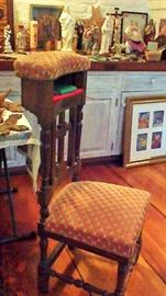 French prie-dieu.  Excellent condition