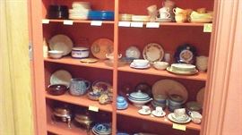 Dishes of all descriptions.