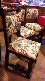Set of 4 casual dining chairs