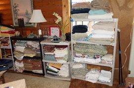 Linens...if you need curtains, bring measurements and a tape measure