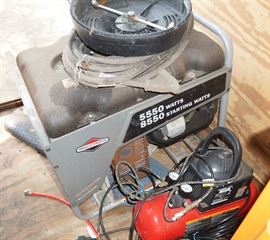 Generator and small air compressor