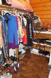 Ladies closet...handbags, shoes and more!