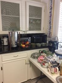 kitchen, teapots