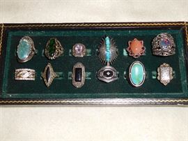 Group of Sterling Rings