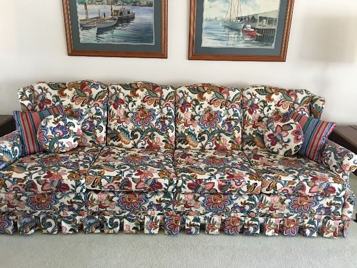 Beautiful custom made sofa 