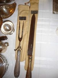 TIFFANY & COMPANY STERLING CARVING PIECES