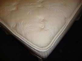 CLOSEUP OF MATTRESS