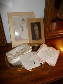 OLD PHOTOGRAPHS, LINENS