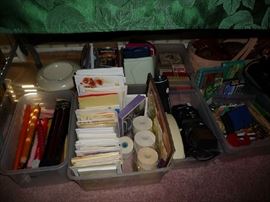 OFFICE SUPPLIES, CANDLES