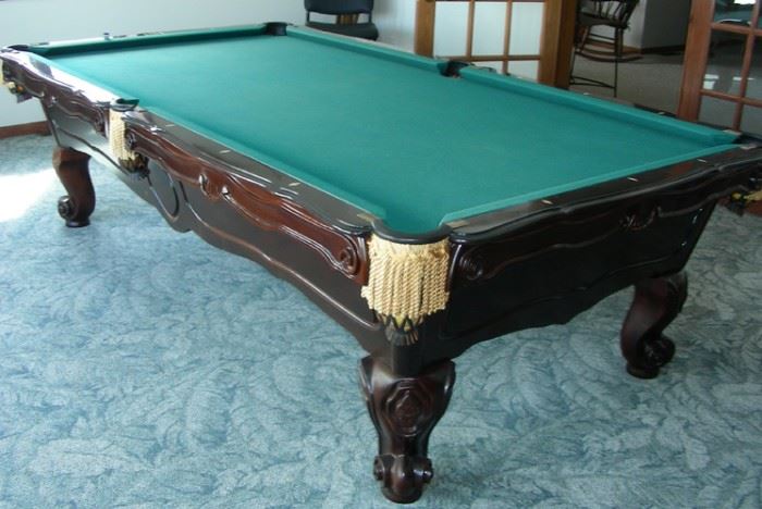 Orleans Mahogany Pool Table by Brunswick
