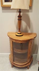 Small glass front cabinet - $60 Buy ahead