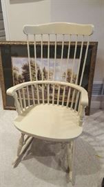 White rocker   $40  Buy ahead