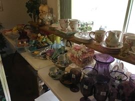 Lots of dishware